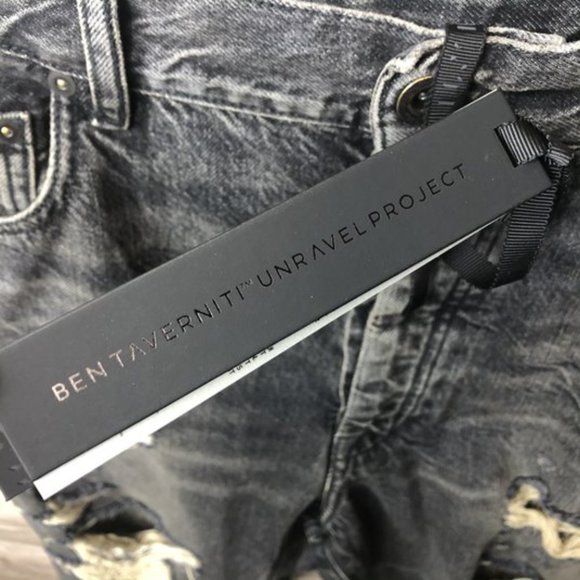 Unravel Project Sz 27 Distressed Baggy Jeans - Picture 5 of 9